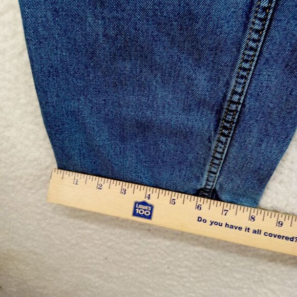 Levis‎ 505 Jeans Mens 38x34 Straight Leg Denim Cotton Medium Wash American - Picture 7 of 12